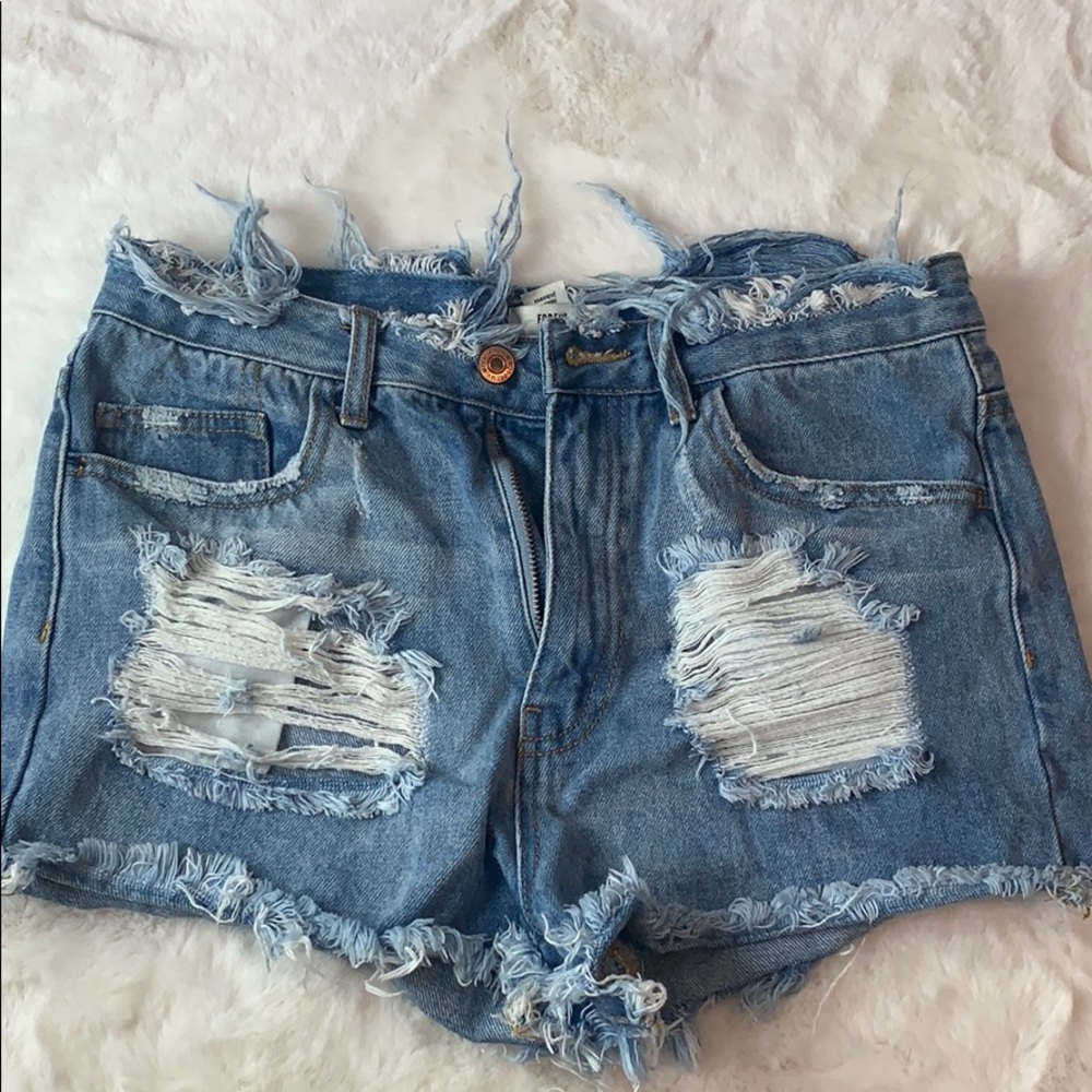 Jean shorts